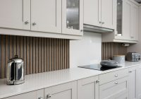 a kitchen with white cabinets and a stove top oven